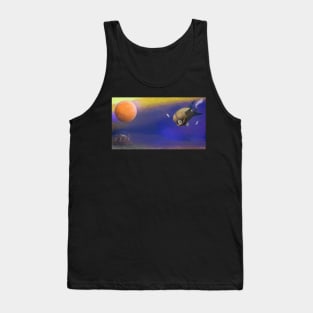 Airship in Flight II Tank Top